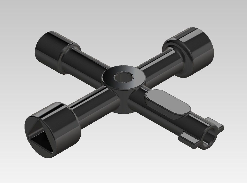 4向家用实用钥匙